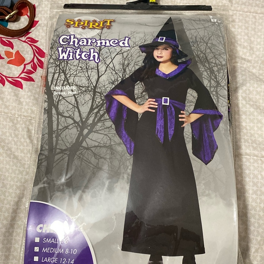Kids Charmed Witch Costume Brand new